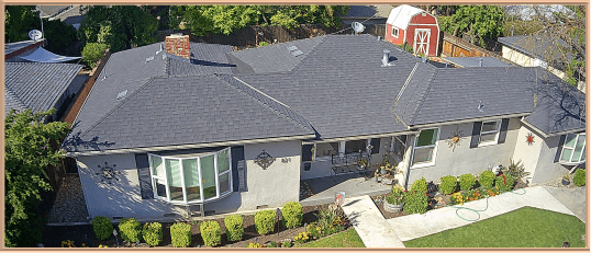 Mid-State Roof installation